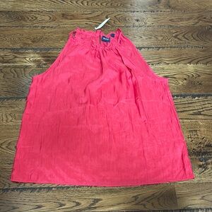GAP slipper red sleeveless Top, size XS. NWT!